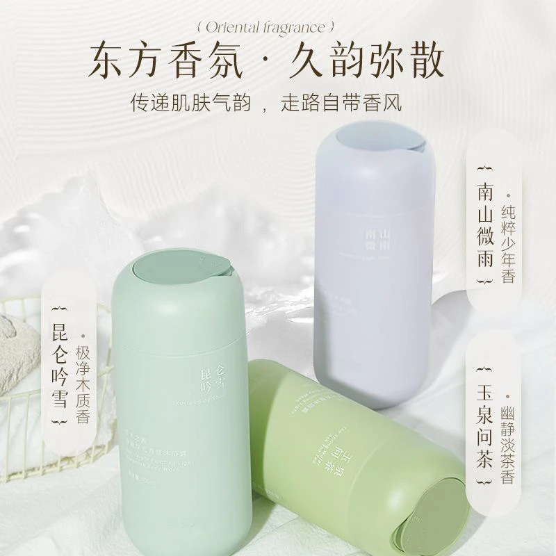 笙木之源香氛沐浴露补水保湿茶香木质带香留香清新清爽