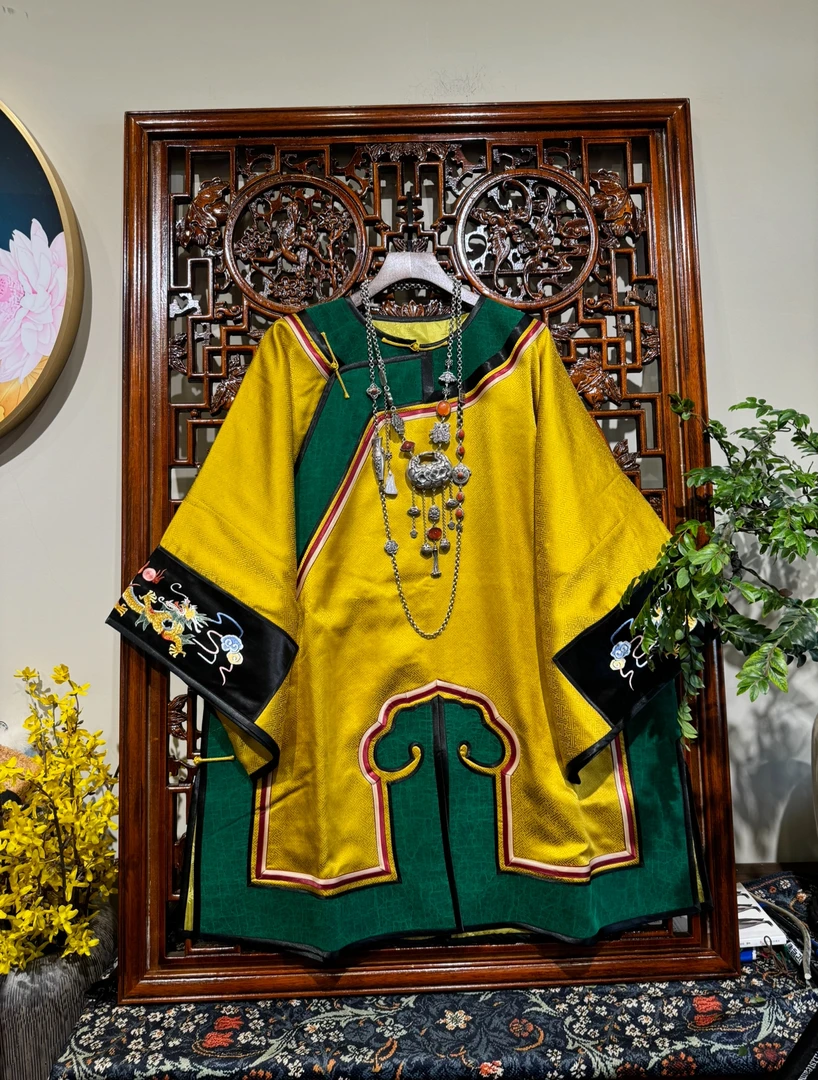 宋锦复古提花冬款棉服上衣