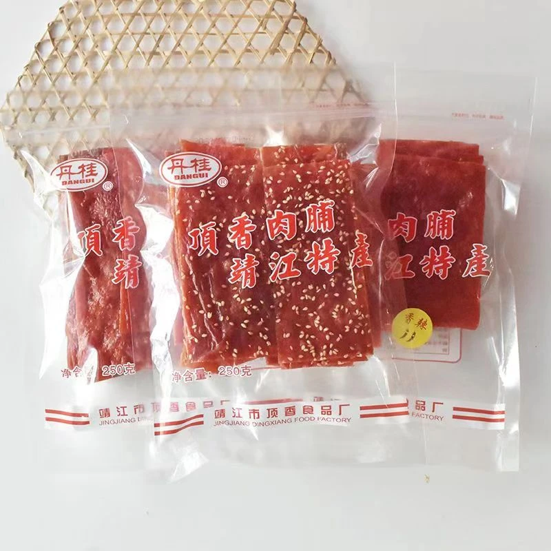 丹桂顶香猪肉脯250g付片边角料靖江特产猪肉干肉类零食小吃500g