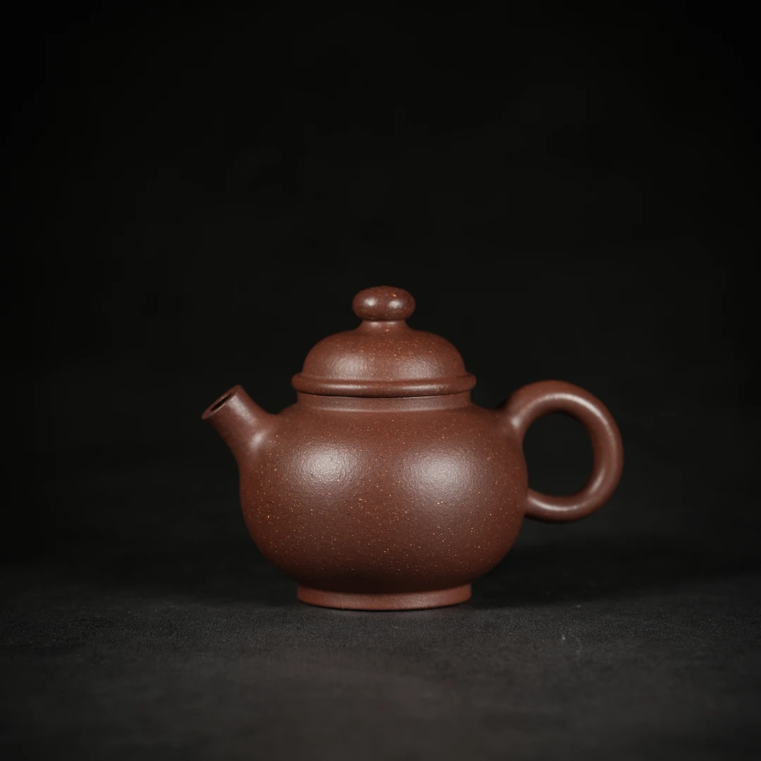 【砂玲珑 拙系列】巨轮珠 原矿紫泥 容量160毫升