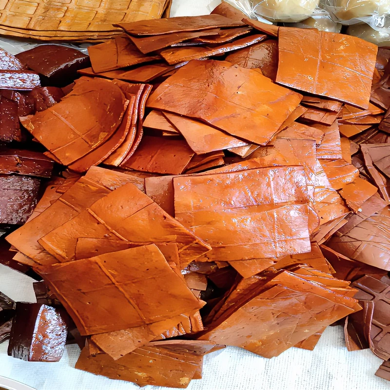 农村赶集卤香豆干片口感偏软切丝凉拌很适合炒菜的一款五香卤豆干