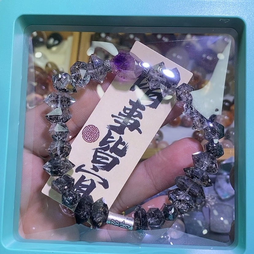 【闪购商品】水晶手链银S925镶嵌把***醒