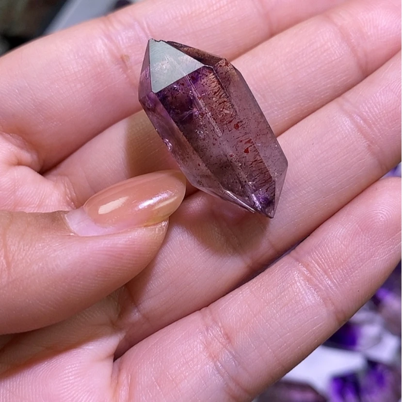 【闪购商品】发晶随形未镶嵌桃**旧