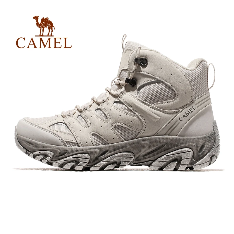 【凯旋高帮】骆驼户外登山鞋24秋冬女鞋缓震高帮徒步鞋男鞋
