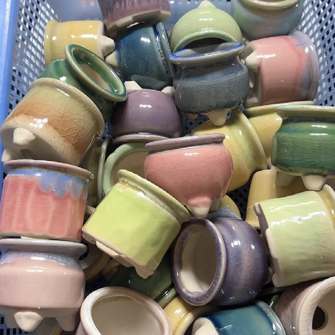 【闪购商品】陶瓷盘10个颜色随机