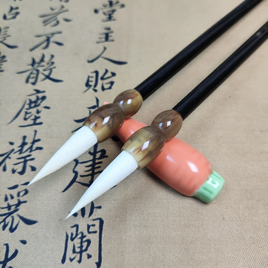 【玲珑】高纯细嫩光峰羊毫出峰3.2口径0.85行楷隶篆草国画花水彩