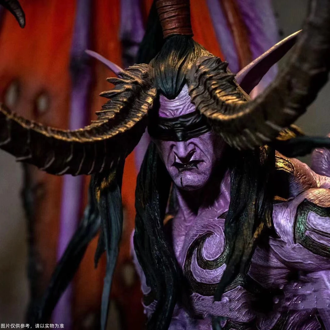 【现货】魔兽世界系列  守望者 恶魔猎手 伊利丹 手办摆件