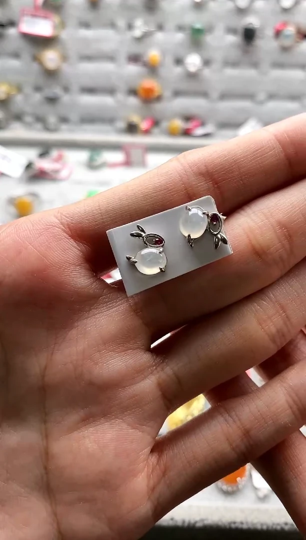 【闪购商品】翡翠戒指银S925镶嵌22222----2