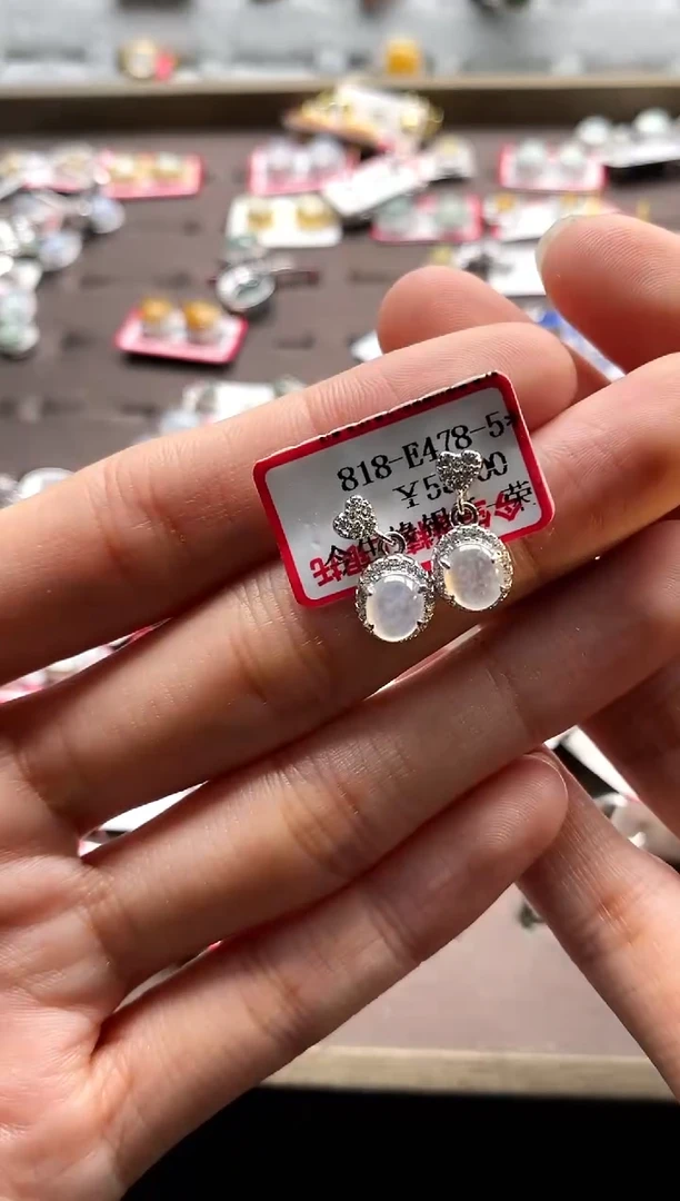 【闪购商品】翡翠戒指银S925镶嵌3333-3