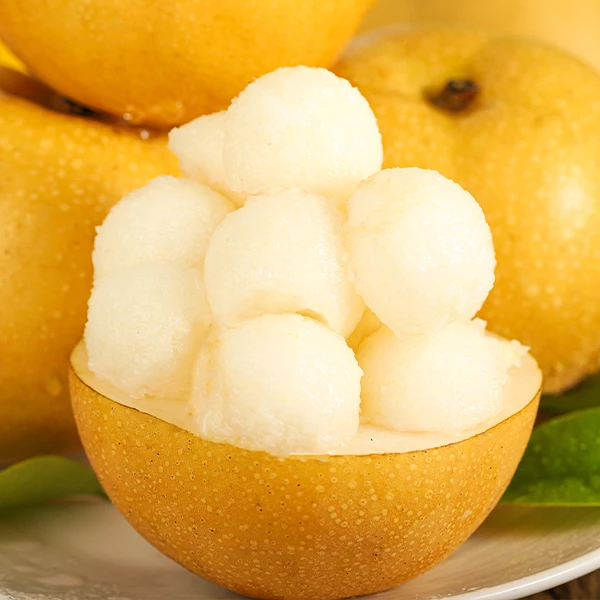 秋月梨新鲜冰糖梨当季水果现摘整箱超甜大果皮薄脆甜多汁3-9斤