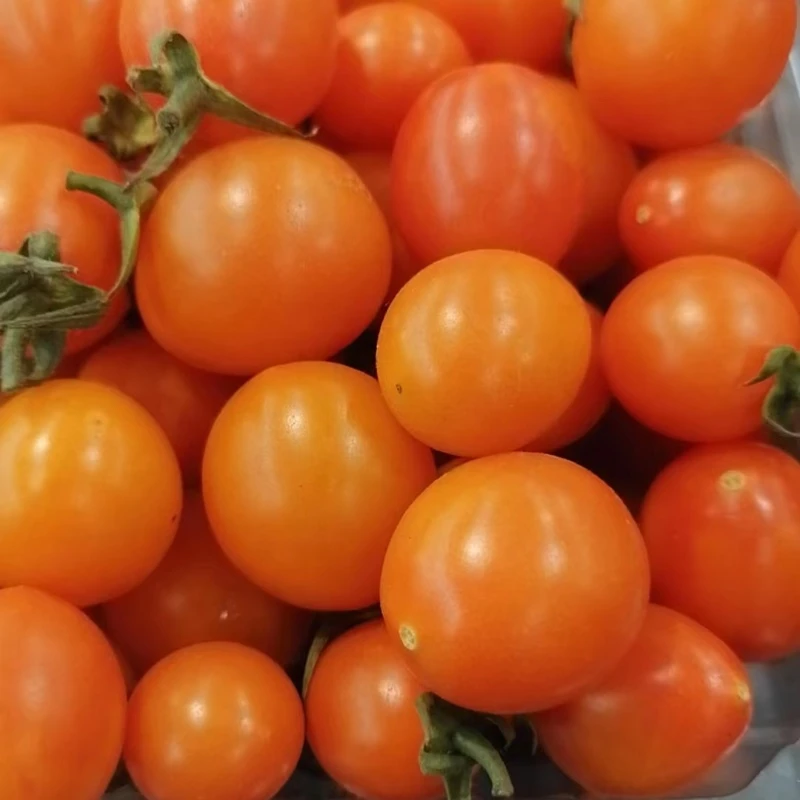 【鲜果配送】黄珍珠柿子 约500g/盒