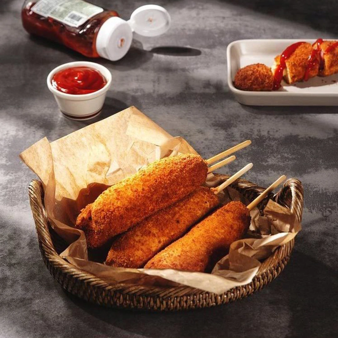 （24.10.27到期）韩国进口韩式鱼肉肠热狗棒400g三包