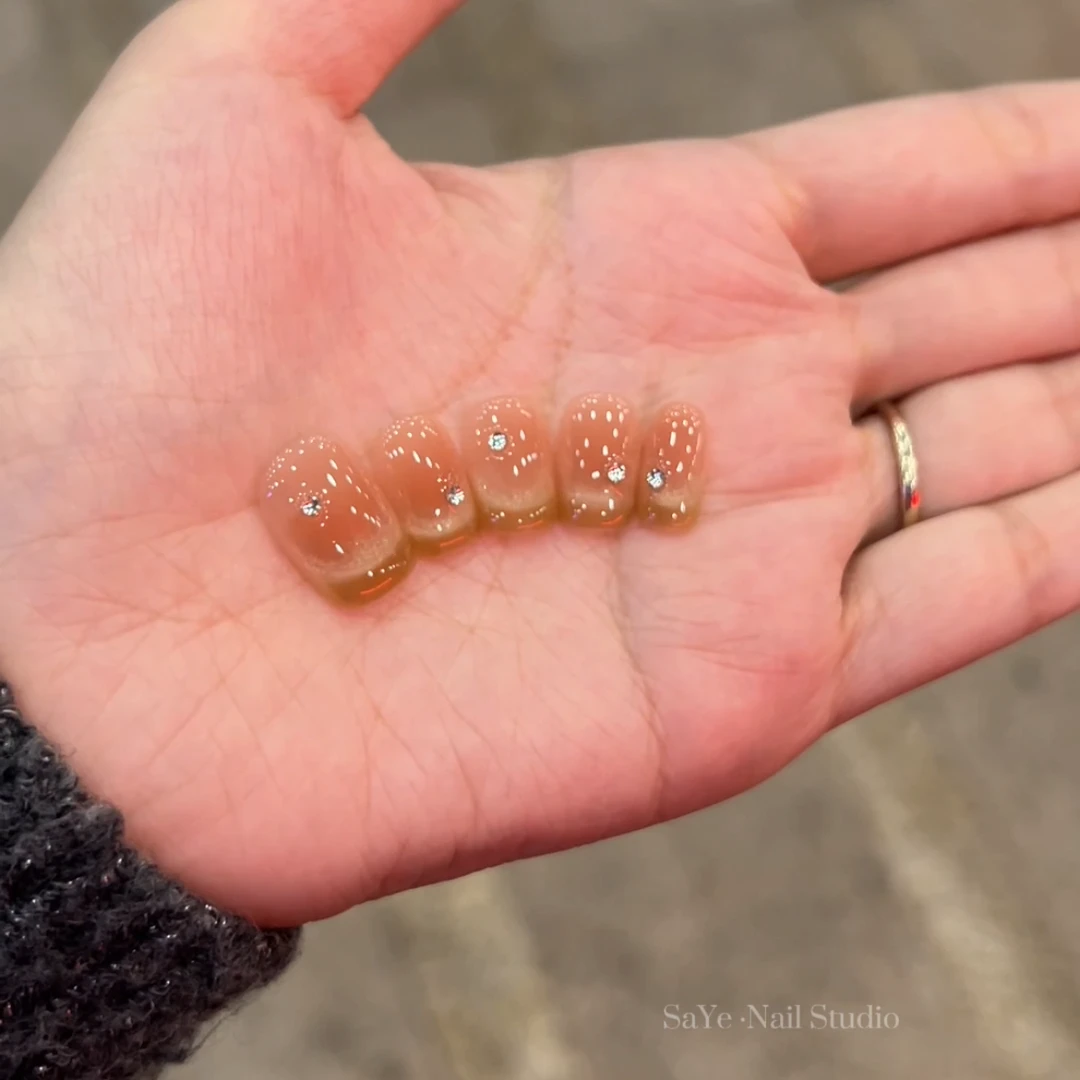 随机美甲 穿戴甲 中奖后麻烦 联系客服备注尺码