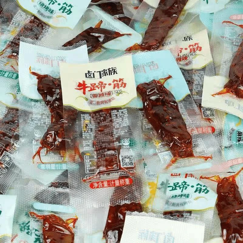 卤门家族牛蹄筋包熟食即食卤味香辣麻烧烤零食小吃品年货