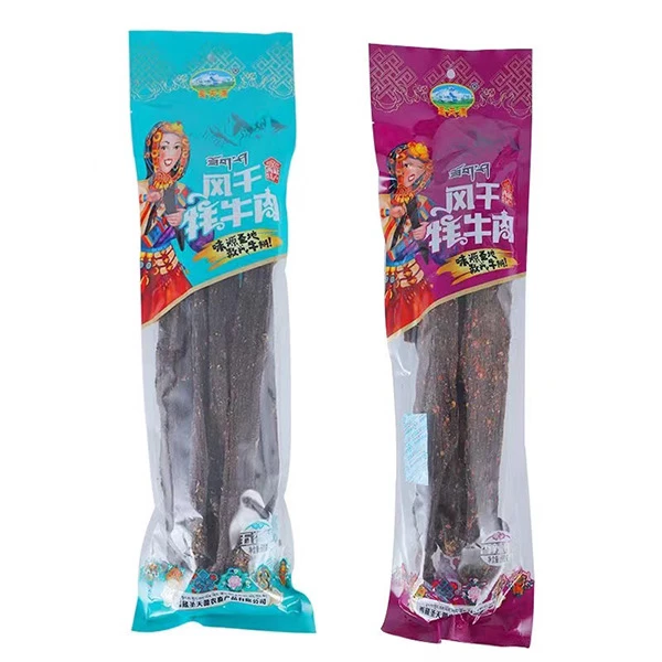 西藏特产圣天源风干牦牛肉干减脂即食500克／袋