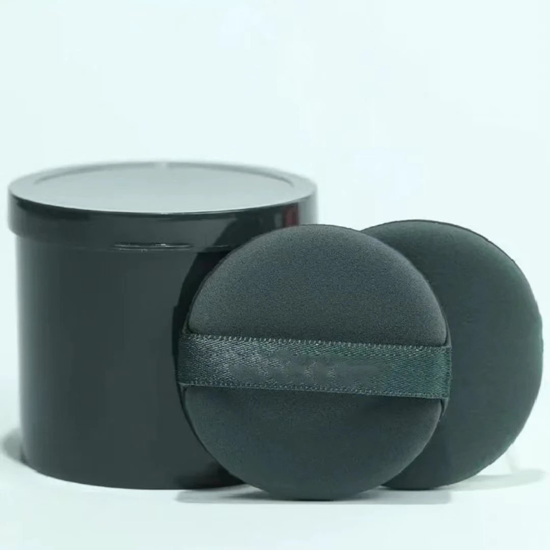 Myonly/麦欧丽【3片】双面气垫粉扑不吃粉超软化妆粉扑圆形收纳服帖