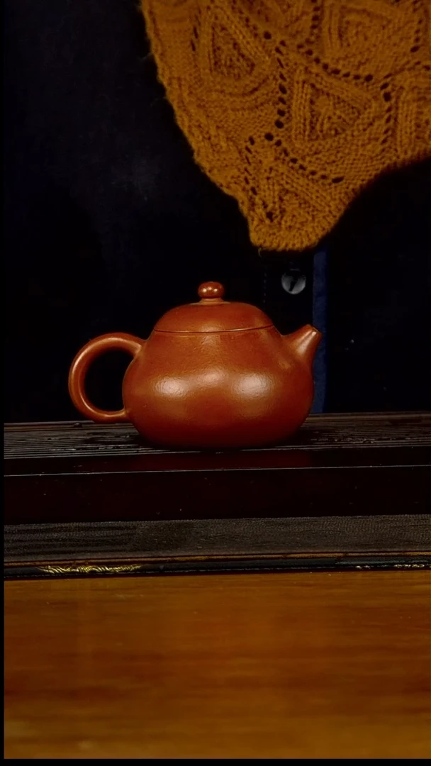 【闪购商品】紫砂茶壶150cc原矿黄龙山朱泥文旦25