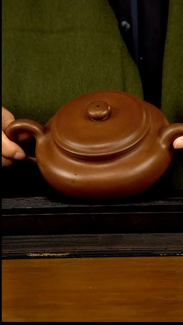 【闪购商品】紫砂茶壶560cc黄龙山原矿底槽清大亨仿古80