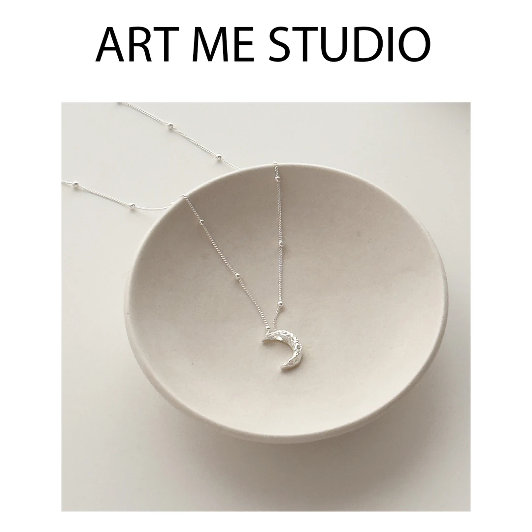 合金项链 Artme瓜瓜呀【月牙钩项链】气质轻奢百搭小众简约24ys003