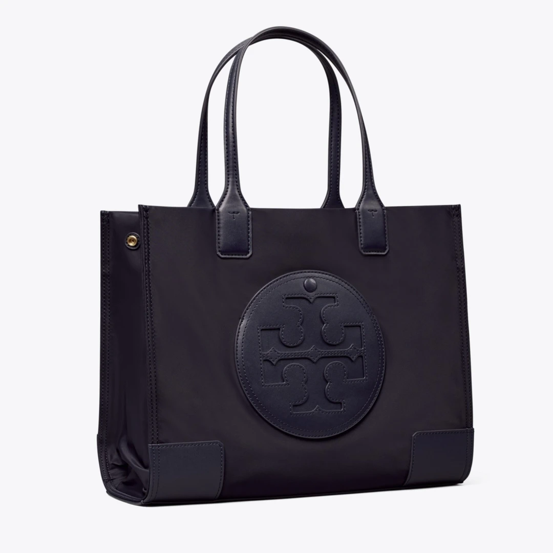 【预售】ToryBurch/汤丽柏琦专柜ELLA小号海军蓝托特包88578