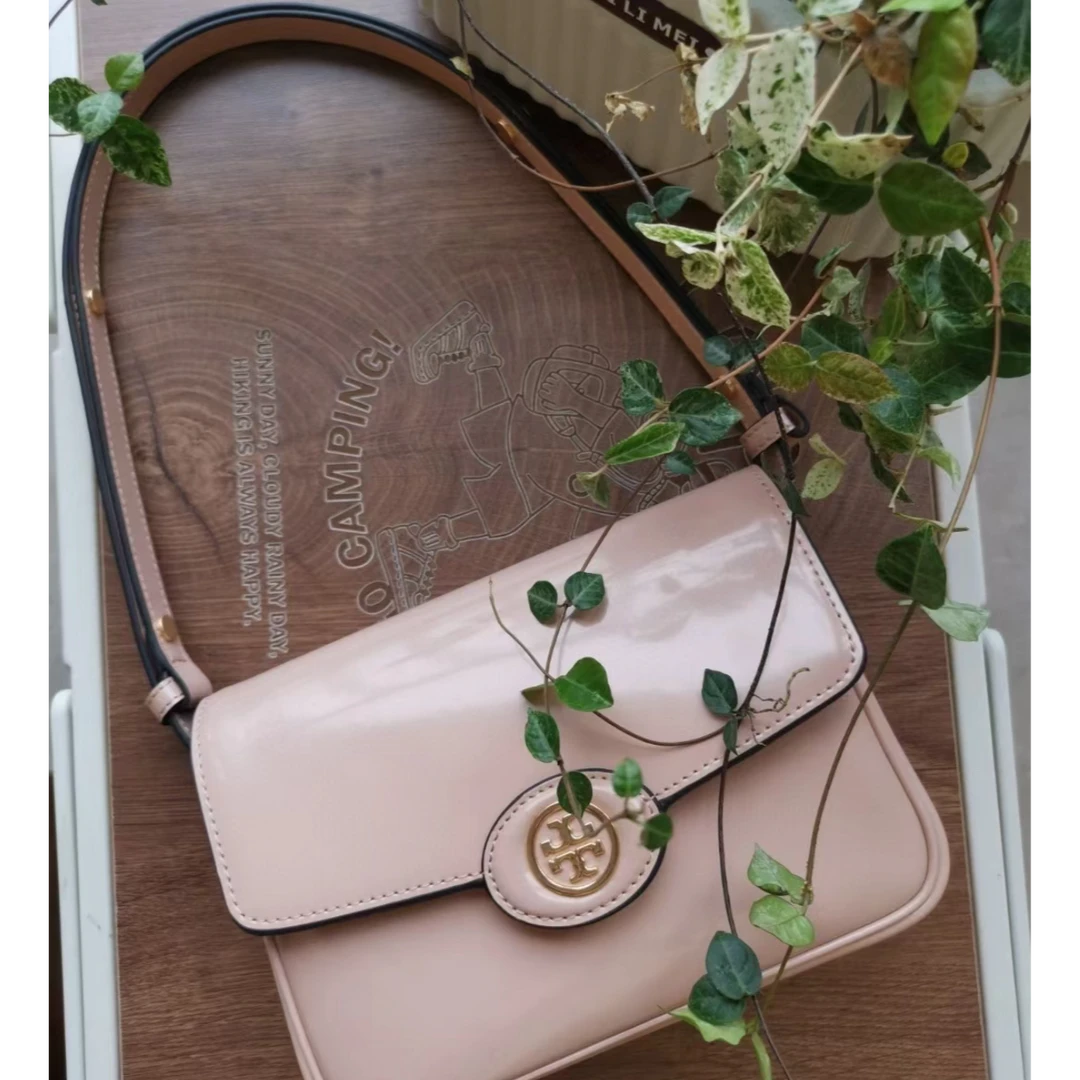 【预售】ToryBurch/汤丽柏琦专柜中号女士单肩腋下豆腐包143122