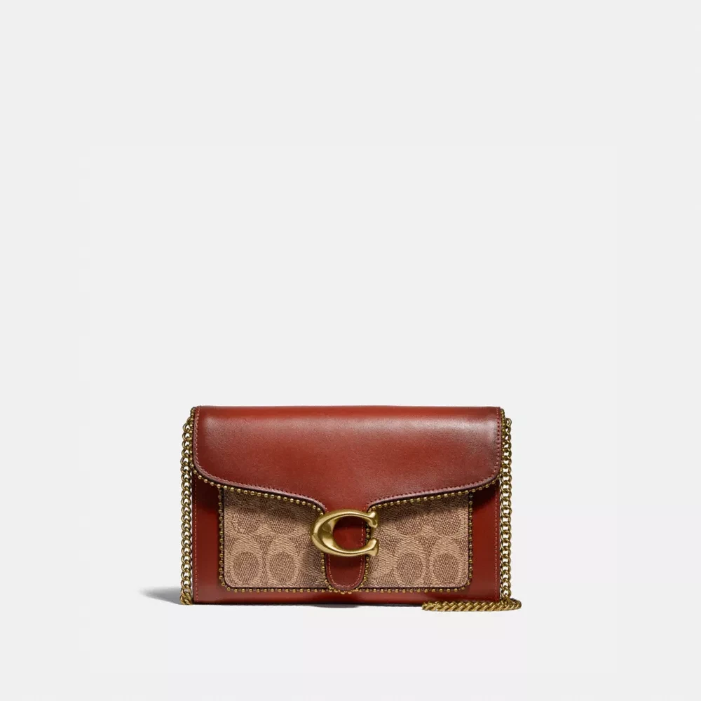 【预售】COACH/蔻驰专柜经典C标女士单肩链条包6909 美国顺丰直邮