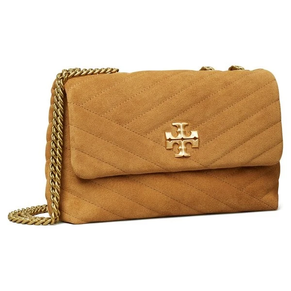 【预售】ToryBurch/汤丽柏琦专柜中号Kira提拉米苏色单肩包156450