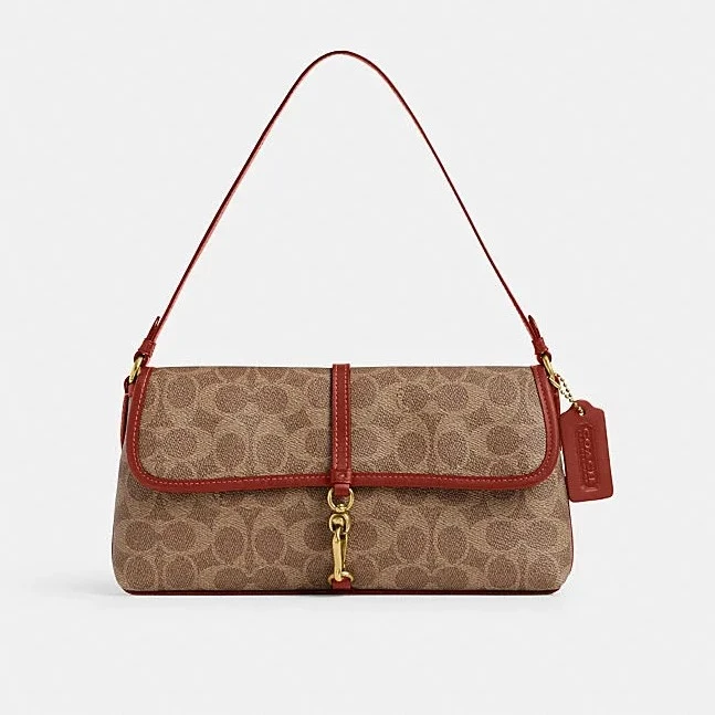 【亏本价】COACH/蔻驰专柜经典HAMPTONS腋下包CP130 美国顺丰直邮