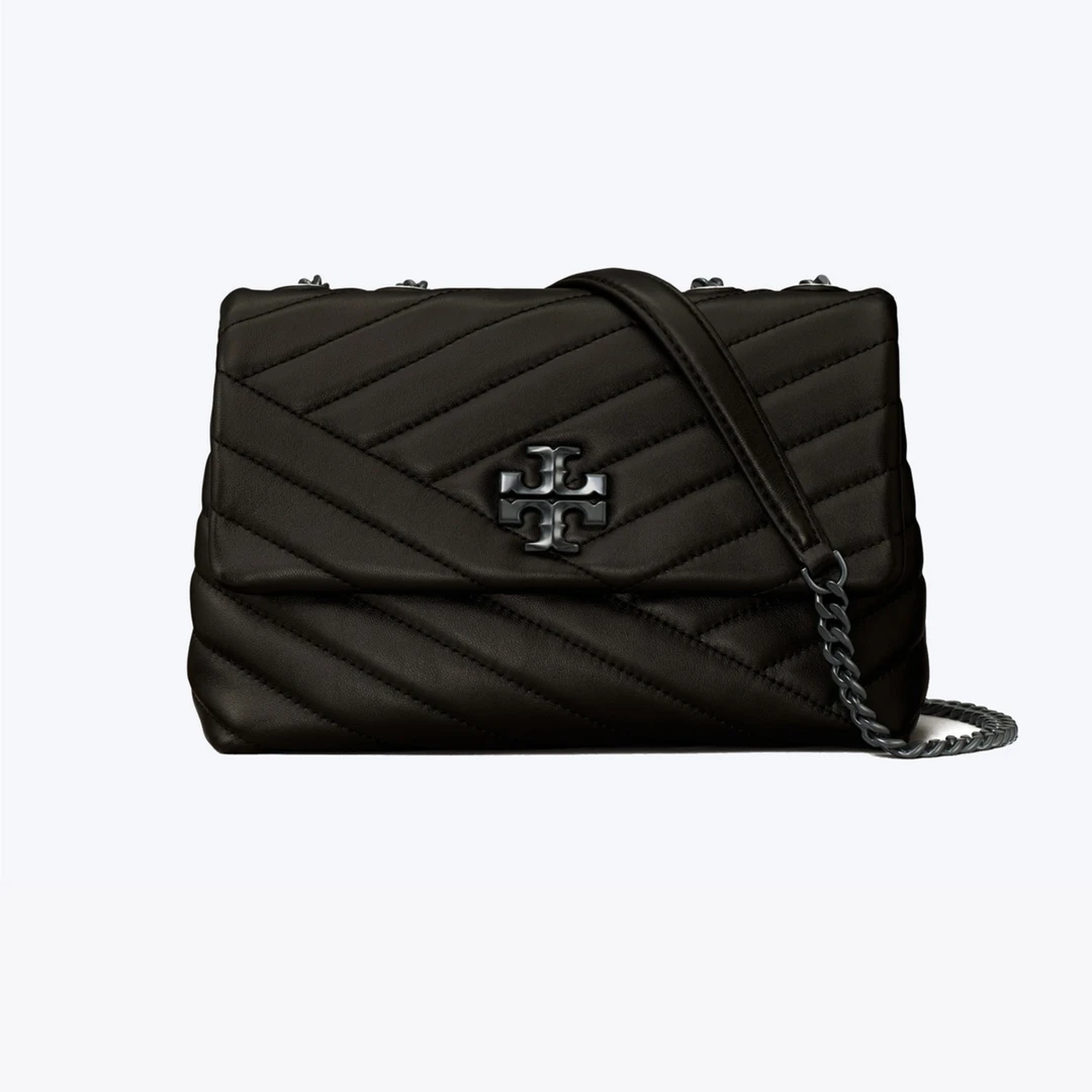 【预售】Tory Burch/汤丽柏琦专柜黑武士Kira小号绗缝斜跨包90856