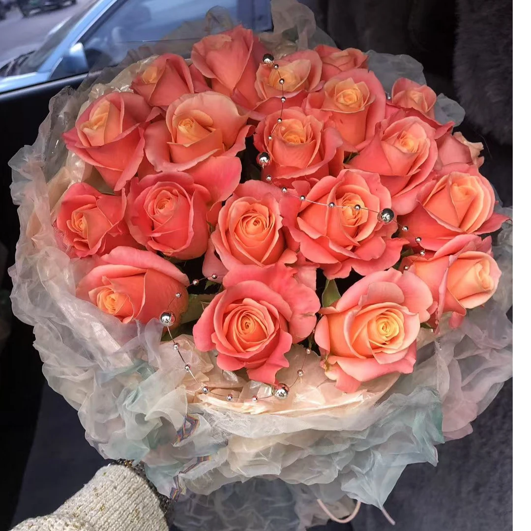 猪小姐欧根纱花束