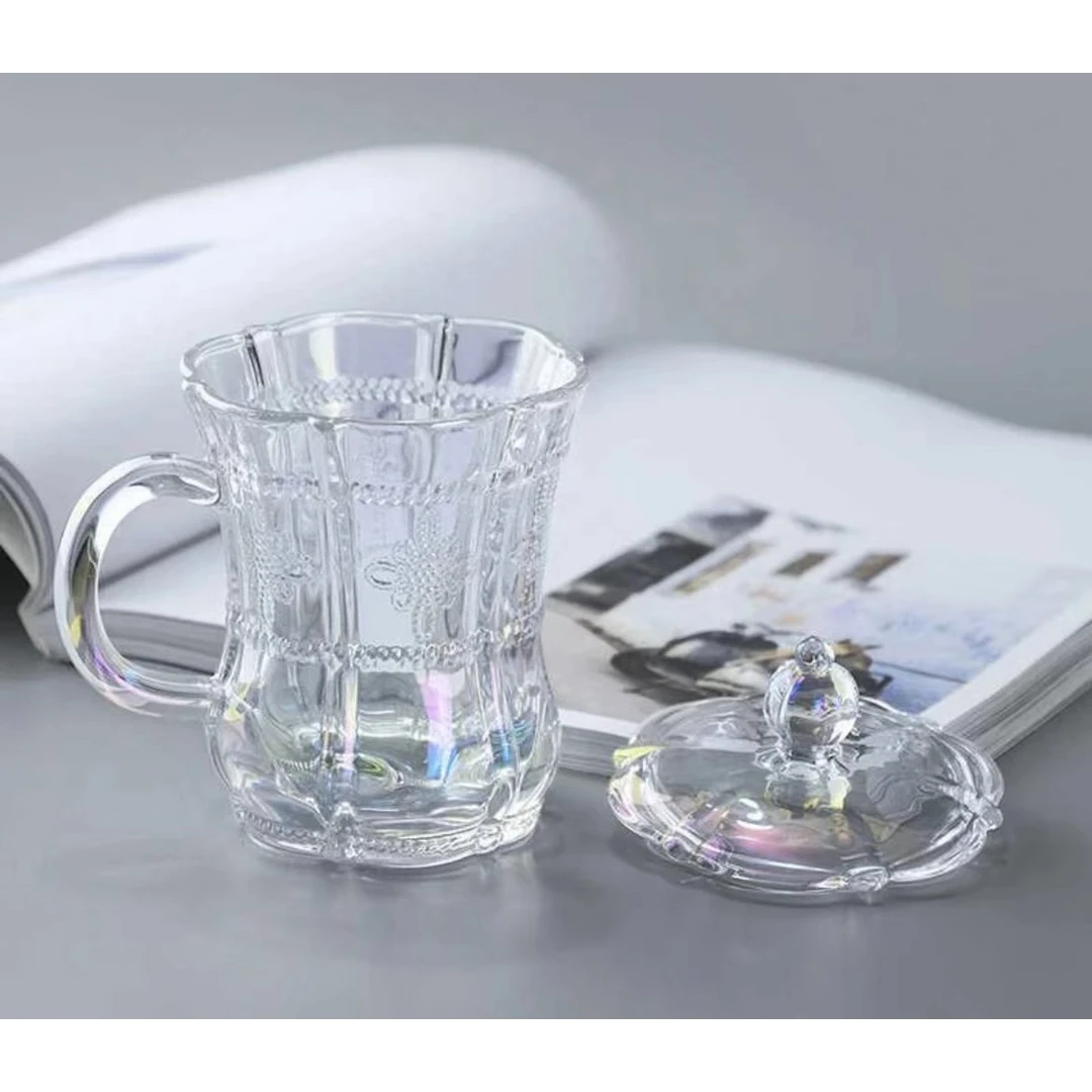 【彩盒装】炫彩创意中国结水杯 早餐杯