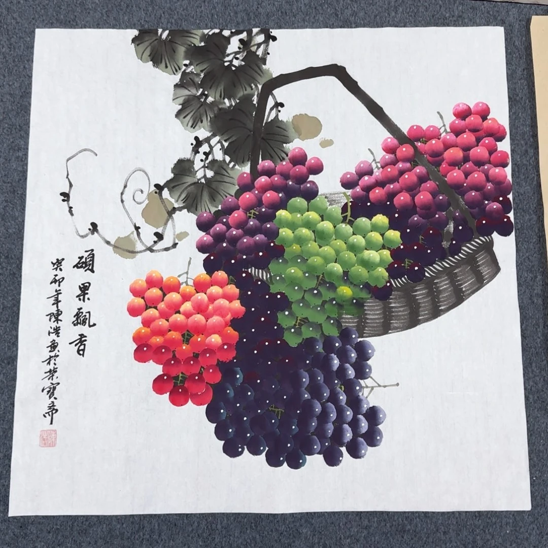 尺寸70*70 （厘米）精品作品欣赏