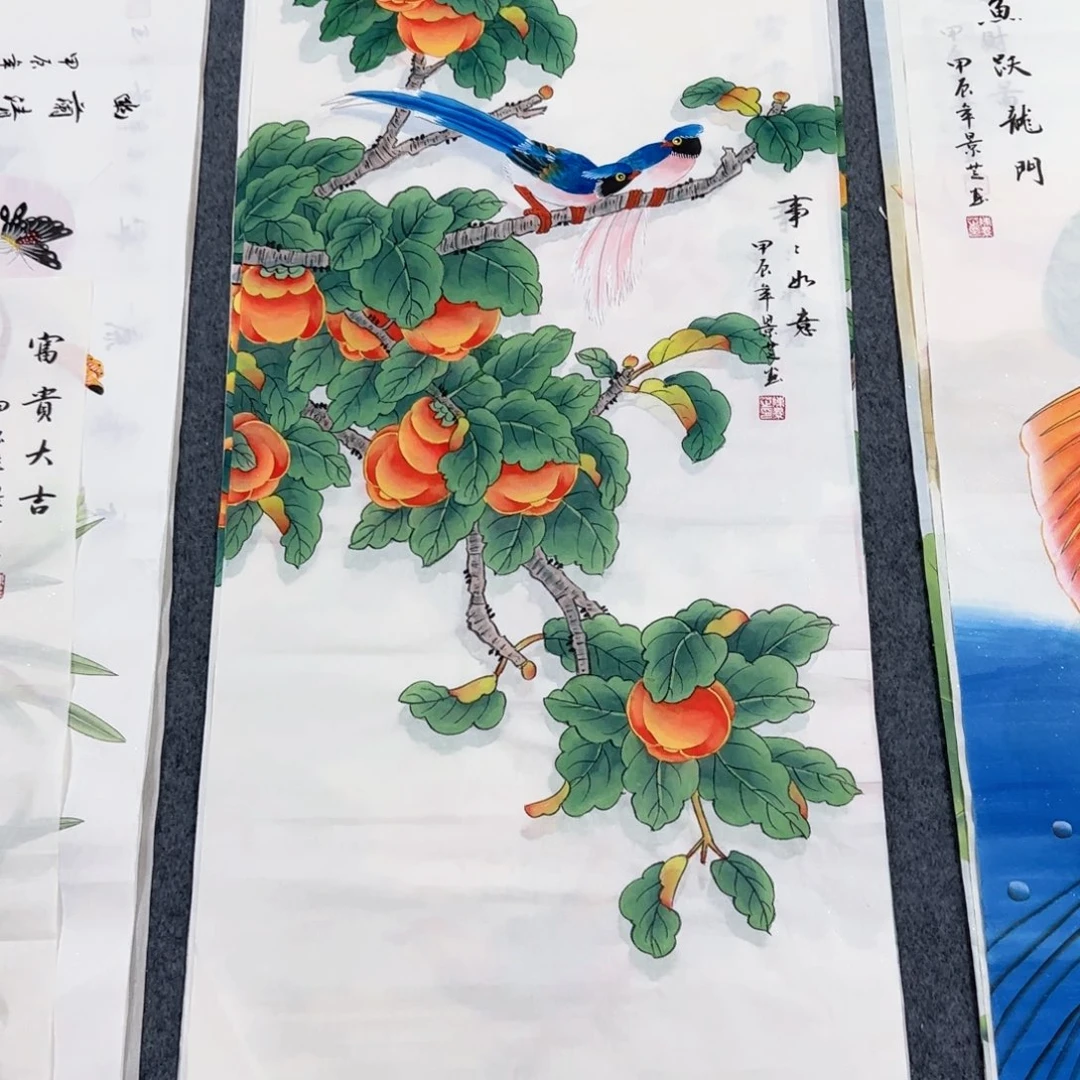 尺寸50*100（厘米）精品作品欣赏