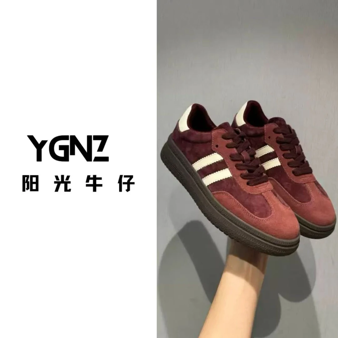 【阳光牛仔】“德训鞋”巨好穿系带休闲板鞋