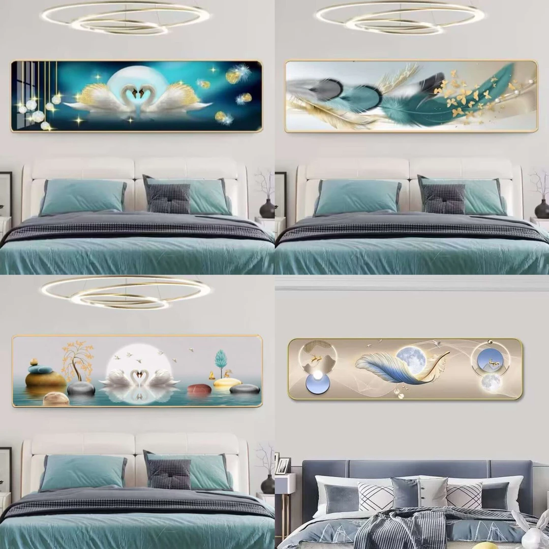 现代卧室床头装饰画主卧室挂画卧室床头装饰画网红房间布置用品