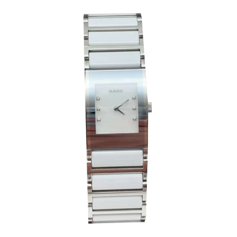 90新 Rado/雷达 19盘雷达 石英女士腕表时尚优雅 简约
