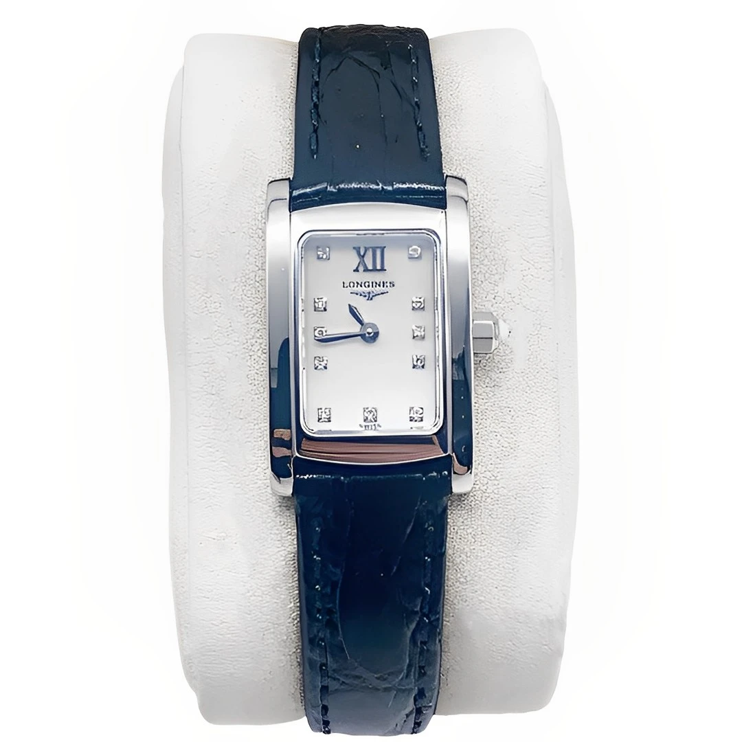 95新 Longines/浪琴 16*25mm 原钻浪琴 优雅石英女士腕表气质名表