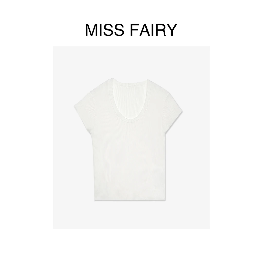 【LI·LI】超好穿的T恤 •夏季单品  纯色深圆领百搭休闲T恤