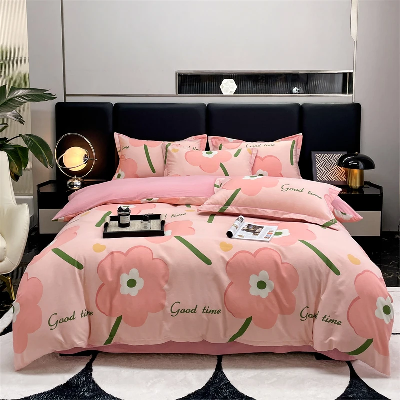 飞飞家开播宠粉价80只磨毛棉四件套秋冬新款柔软舒适