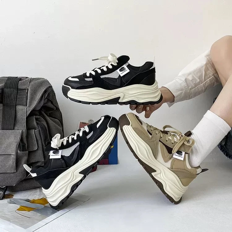 Ou Shi Yuan/欧诗媛【海浪女鞋】春夏时尚百搭尤莱特运动阿甘鞋W-5