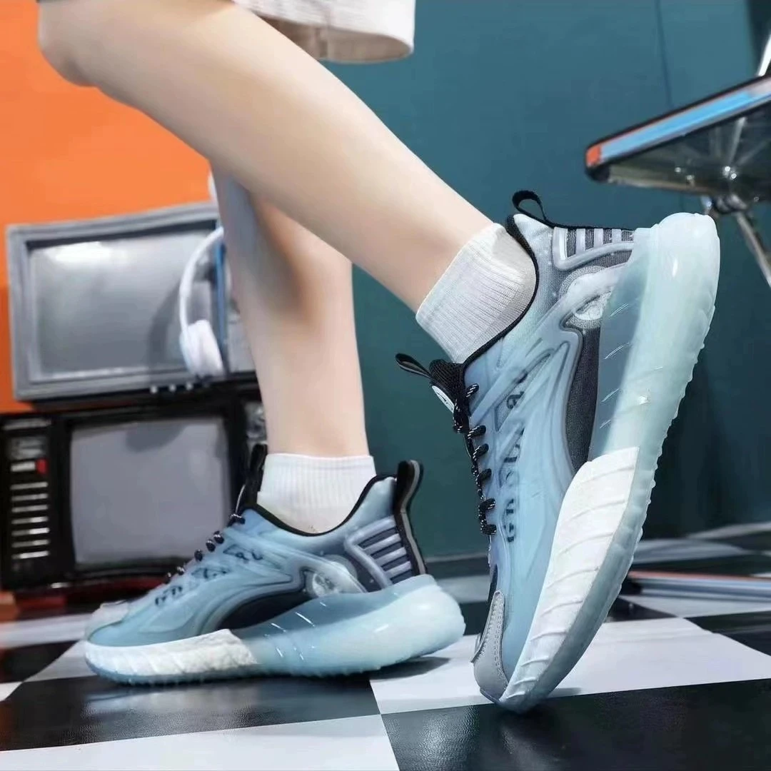 高档情侣跑鞋|男女可穿运动飞织休闲高能感跑鞋9003