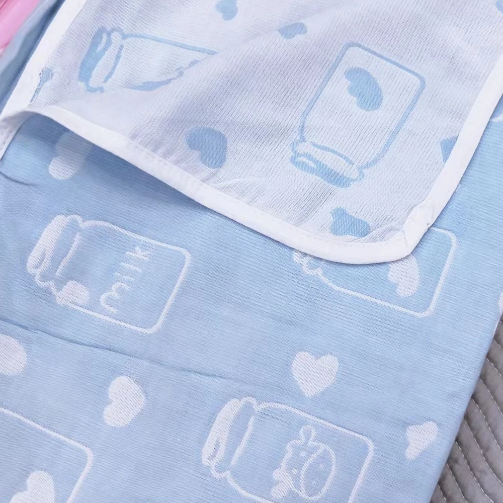 幼儿两层A类纱布毯1米ⅹ1米