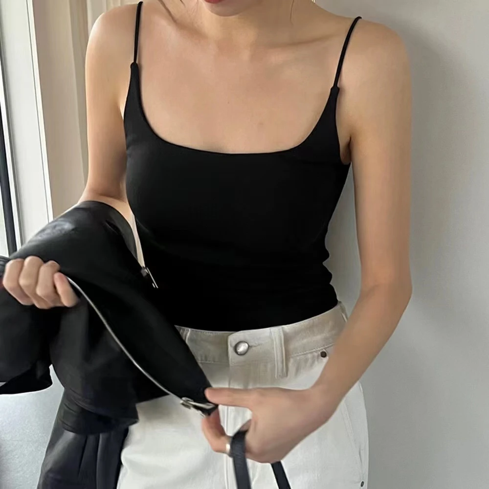 S橱 NEW 2024春 显瘦百搭女吊带背心打底 033