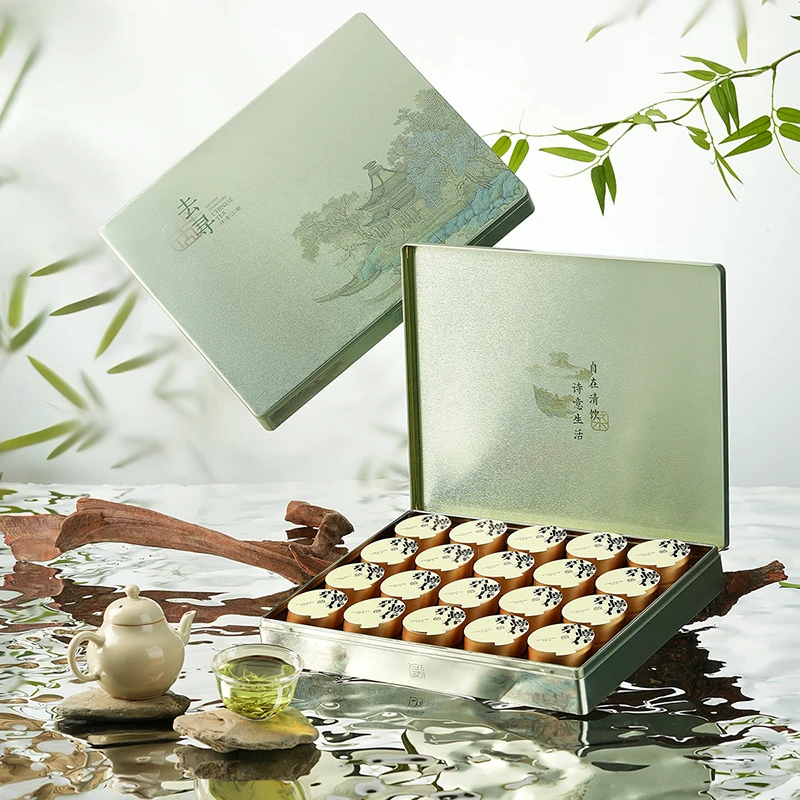 去寻碧螺寻春茶叶礼盒明前绿茶碧螺春小罐独立包装送长辈团购定制