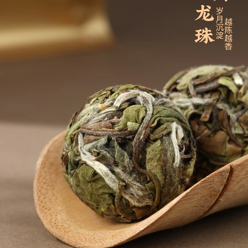福鼎高山白牡丹龙珠白茶花香甘甜润滑毫香蜜韵