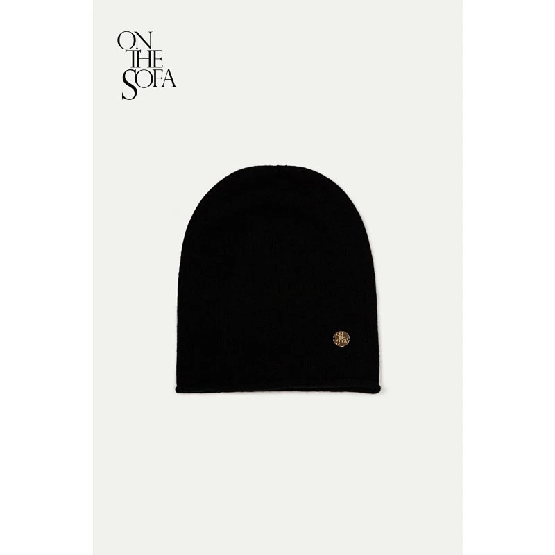 OnTheSofa·Sofa Beanie 羊绒冷帽 经典黑/Black
