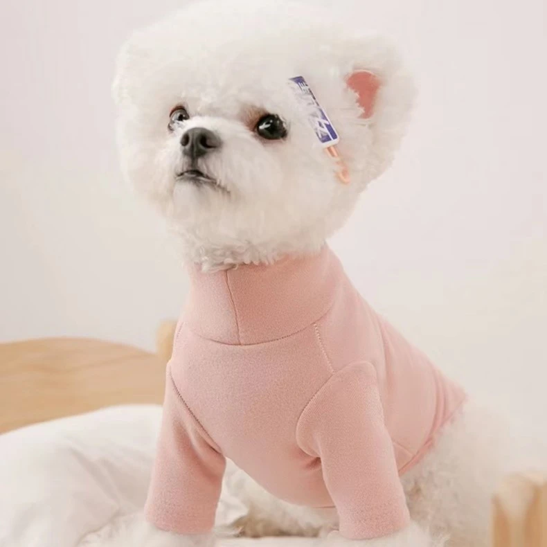 纯色中高领打底衫宠物保暖衣服2110MSFL9540