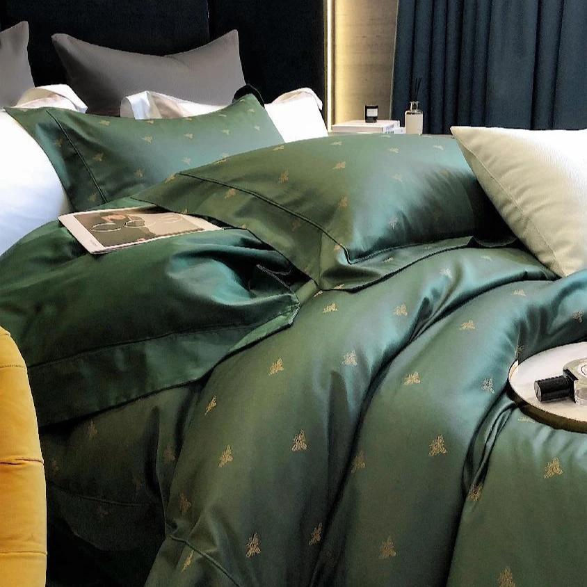 M/CHATEAUX /夏朵/格兰芬多/阿瓦金棉/色织提花/宽边设计/四件套