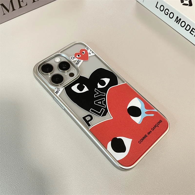 新款创意川久保玲适用iPhone15pro手机壳苹果14潮牌13情侣12防摔