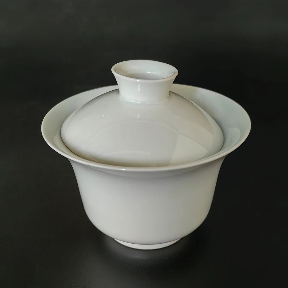 【影青】景德镇青瓷大盖碗陶瓷茶具180ml